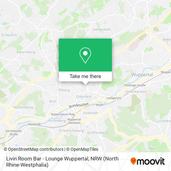 Livin Room Bar - Lounge Wuppertal map