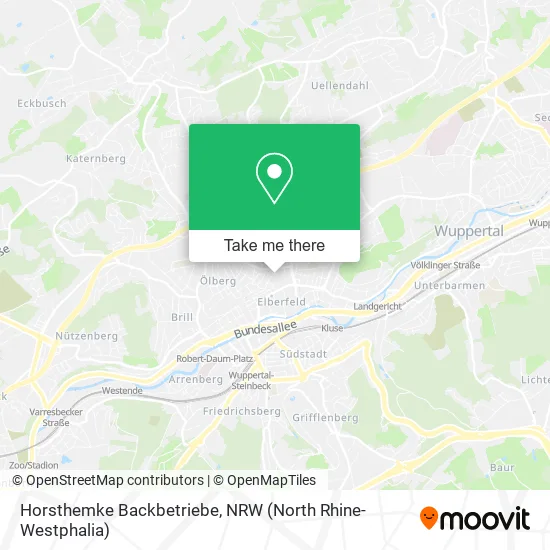 Horsthemke Backbetriebe map