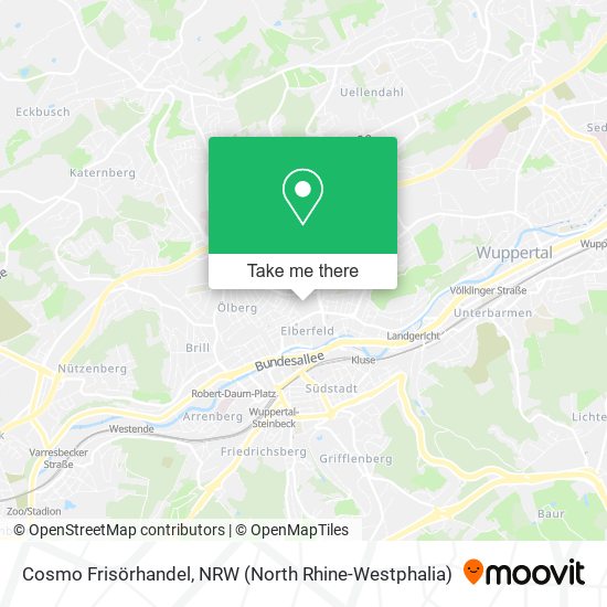 Cosmo Frisörhandel map
