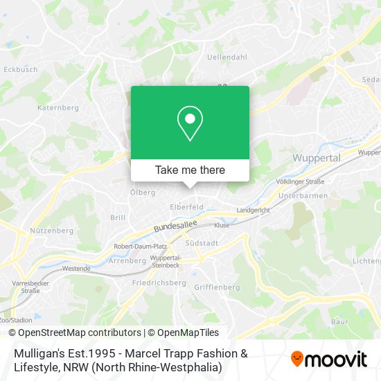 Mulligan's Est.1995 - Marcel Trapp Fashion & Lifestyle map