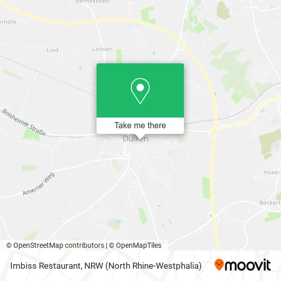 Карта Imbiss Restaurant
