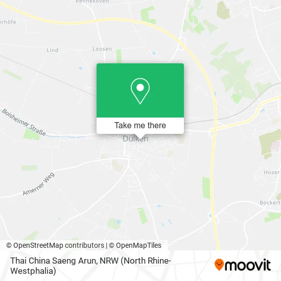 Карта Thai China Saeng Arun