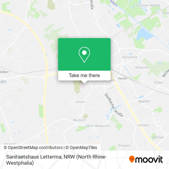 Sanitaetshaus Letterma map