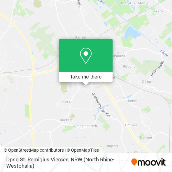 Карта Dpsg St. Remigius Viersen