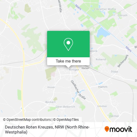Deutschen Roten Kreuzes map