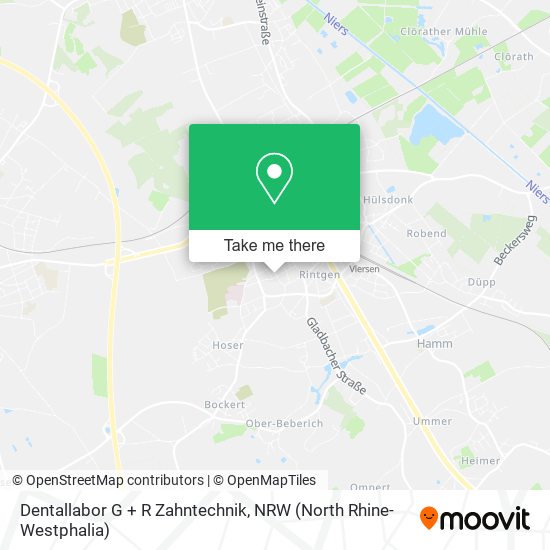 Dentallabor G + R Zahntechnik map