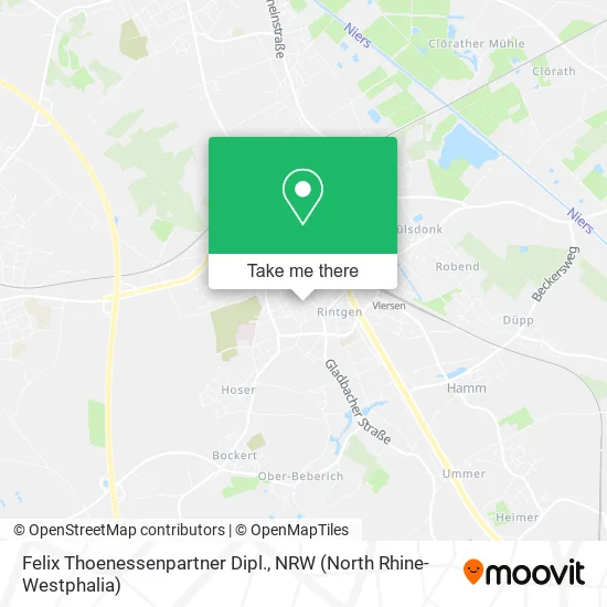 Карта Felix Thoenessenpartner Dipl.