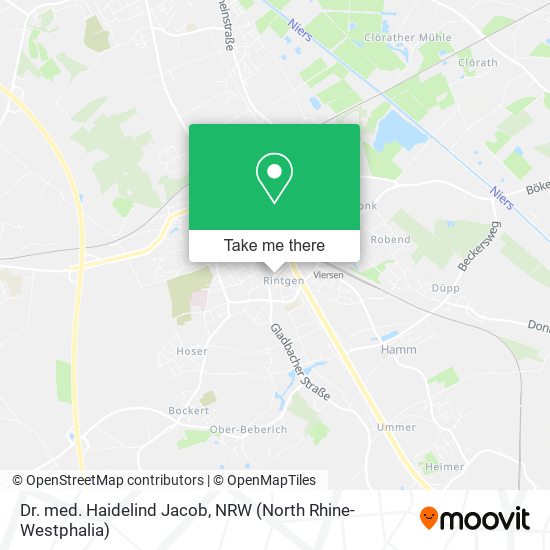 Dr. med. Haidelind Jacob map