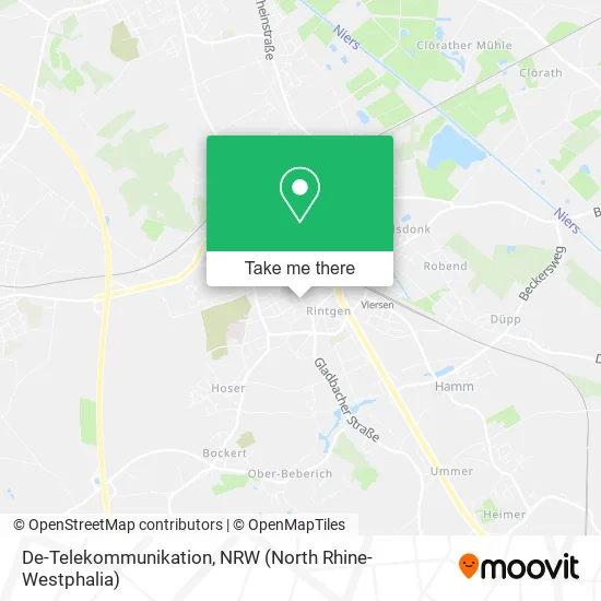 De-Telekommunikation map