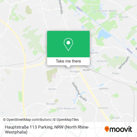 Hauptstraße 113 Parking map