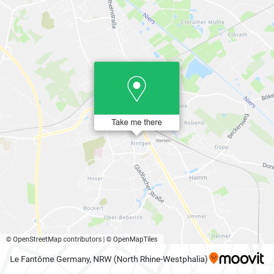 Le Fantôme Germany map