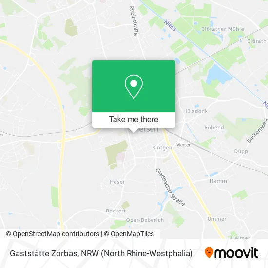 Карта Gaststätte Zorbas