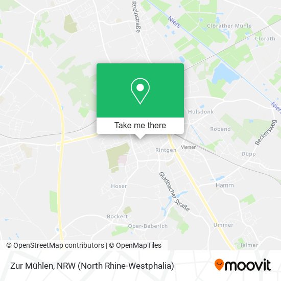 Карта Zur Mühlen