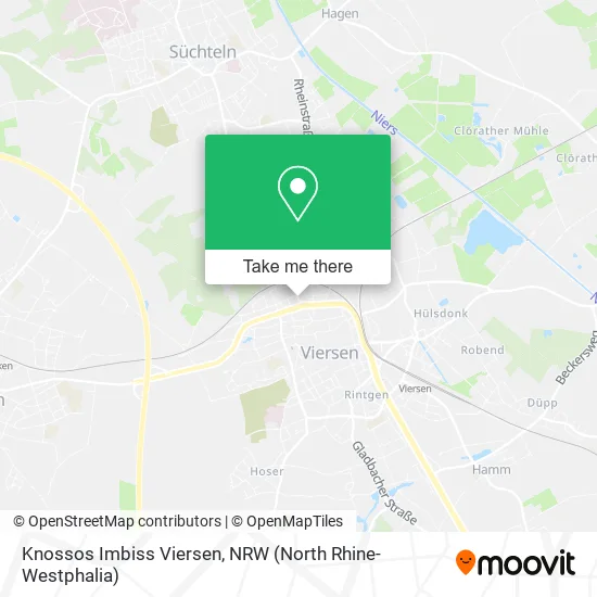 Карта Knossos Imbiss Viersen