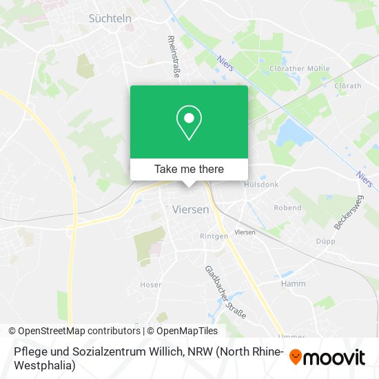 Pflege und Sozialzentrum Willich map