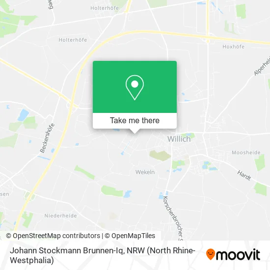 Карта Johann Stockmann Brunnen-Iq