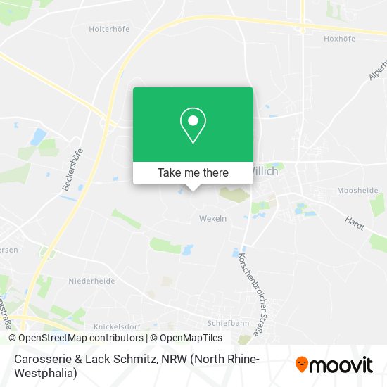 Carosserie & Lack Schmitz map