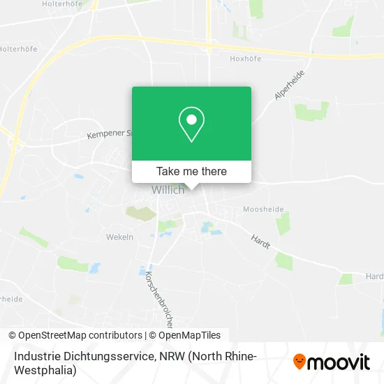 Карта Industrie Dichtungsservice
