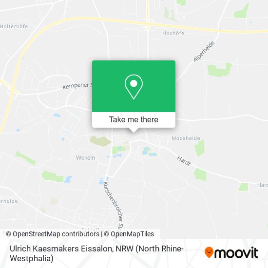 Ulrich Kaesmakers Eissalon map