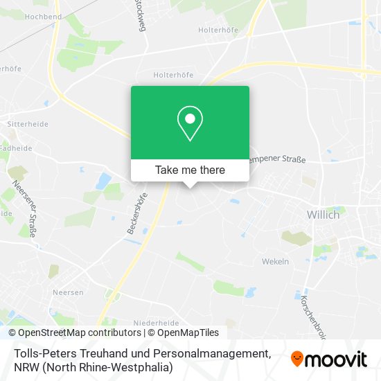 Tolls-Peters Treuhand und Personalmanagement map
