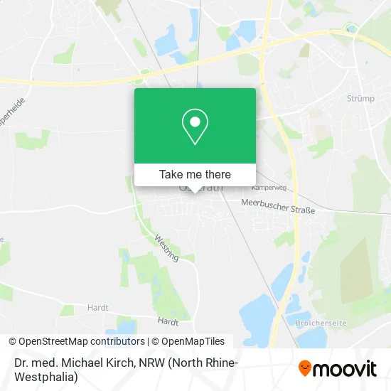 Карта Dr. med. Michael Kirch