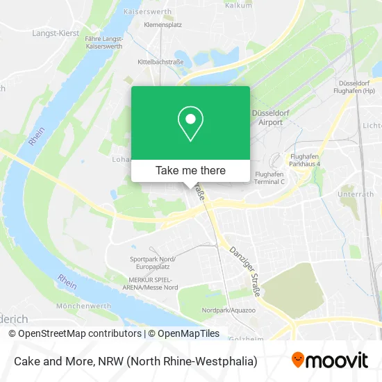 Карта Cake and More