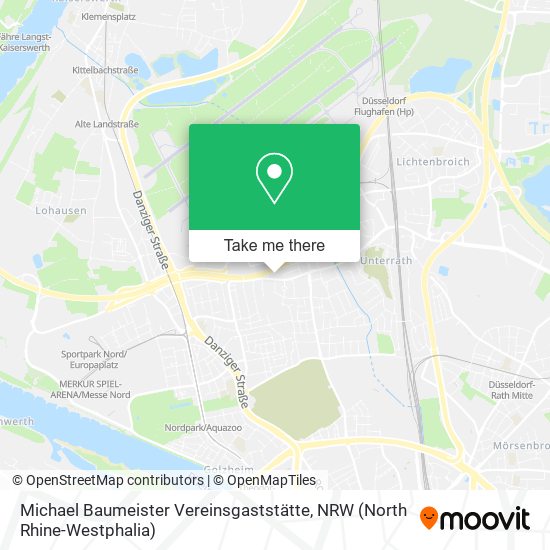 Michael Baumeister Vereinsgaststätte map