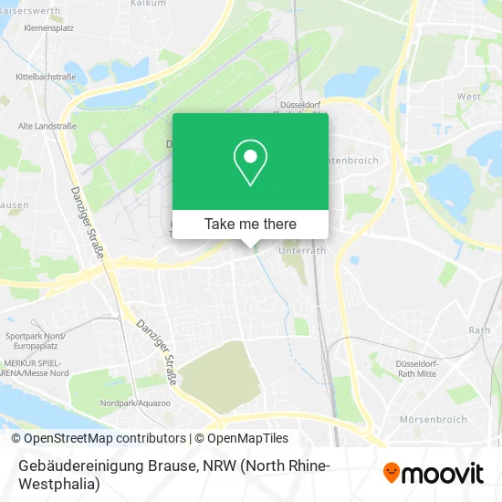 Карта Gebäudereinigung Brause