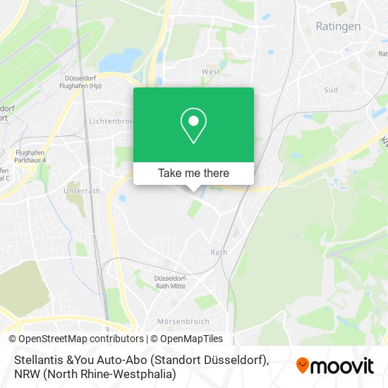 Stellantis &You Auto-Abo (Standort Düsseldorf) map