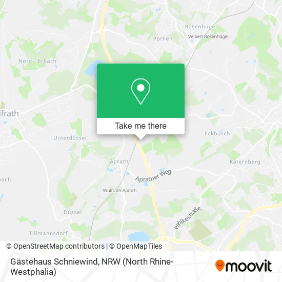 Карта Gästehaus Schniewind