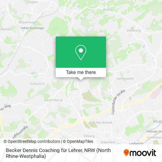 Becker Dennis Coaching für Lehrer map