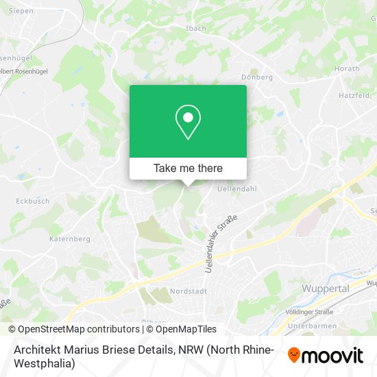 Architekt Marius Briese Details map