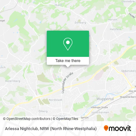 Arlessa Nightclub map