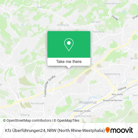 Карта Kfz Überführungen24