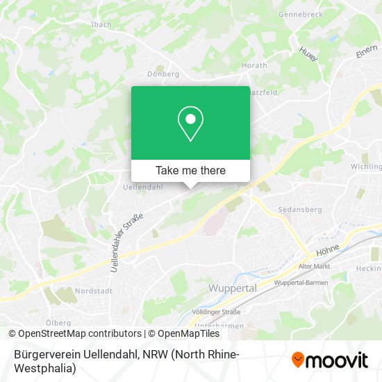 Bürgerverein Uellendahl map