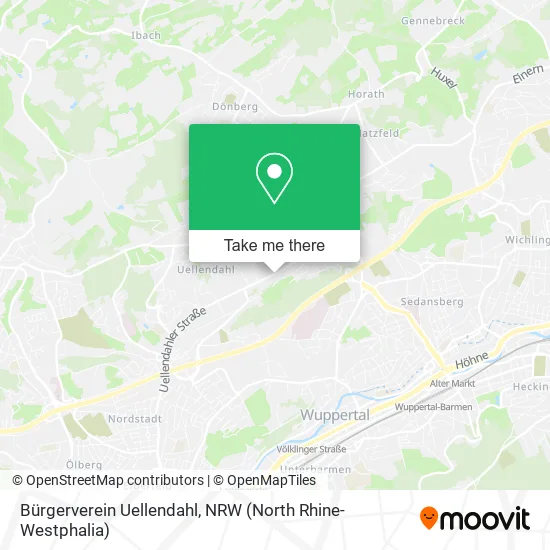 Карта Bürgerverein Uellendahl