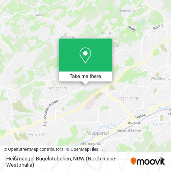 Heißmangel Bügelstübchen map