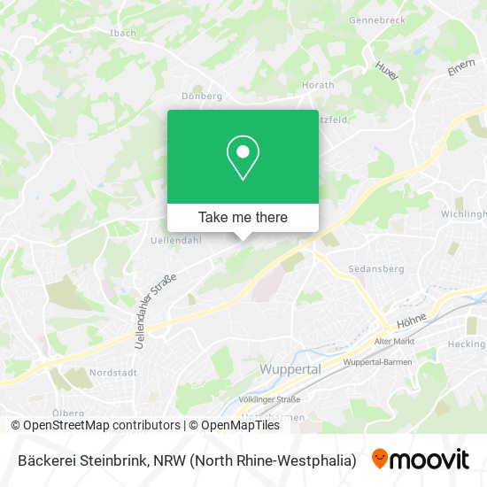Bäckerei Steinbrink map