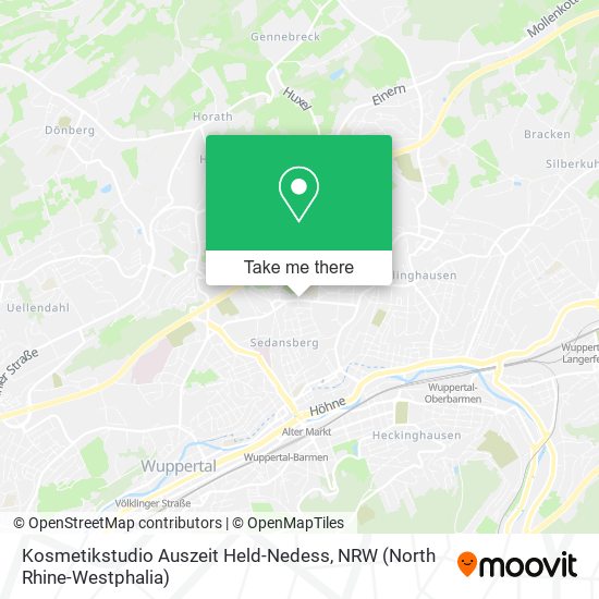 Kosmetikstudio Auszeit Held-Nedess map