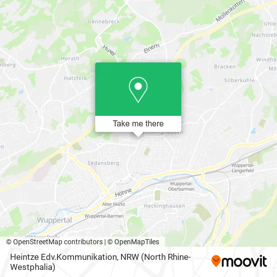 Карта Heintze Edv.Kommunikation