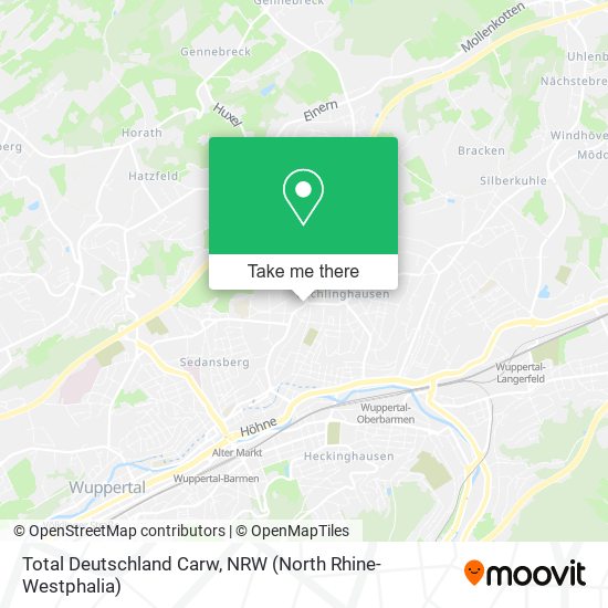Total Deutschland Carw map