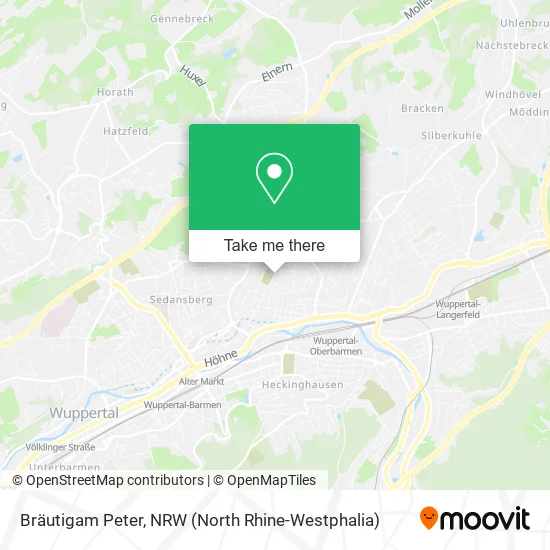 Карта Bräutigam Peter