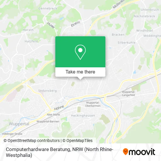 Карта Computerhardware Beratung