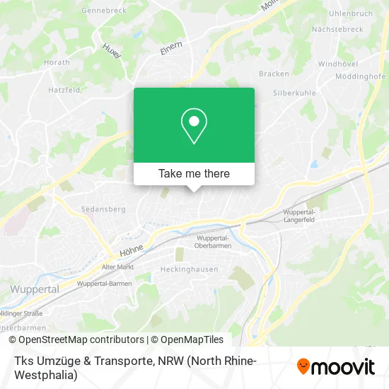 Карта Tks Umzüge & Transporte