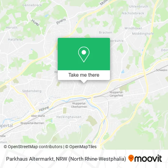 Parkhaus Altermarkt map