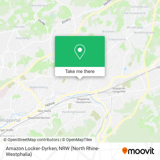 Карта Amazon Locker-Dyrken