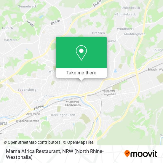 Mama Africa Restaurant map