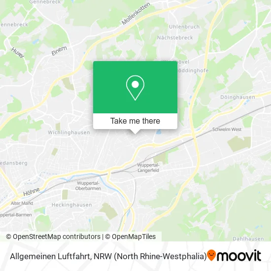 Карта Allgemeinen Luftfahrt