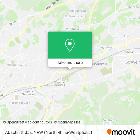 Карта Abschnitt das
