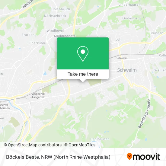 Карта Böckels Beste
